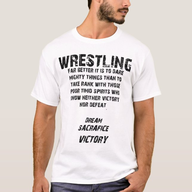 Wrestlingtraum T-Shirt (Vorderseite)