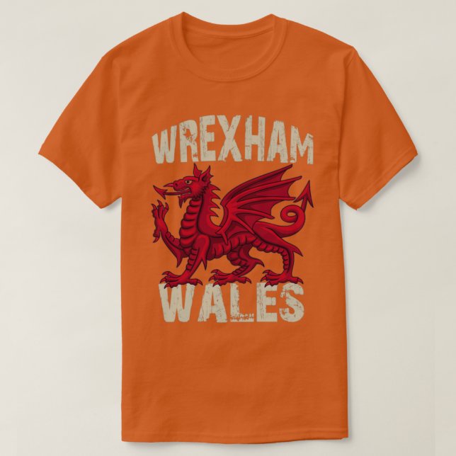 Wrexham T-Shirt (Design vorne)