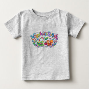 Wriggle und Genießen – Fröhliches Wurm-T-Shirt-Des Baby T-shirt