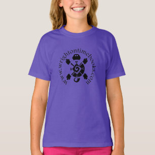 Wright auf Zeit-Büchern T-Shirt