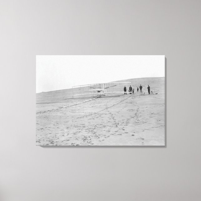 Wright Brothers 1903 Maschine Leinwanddruck (Vorderseite)