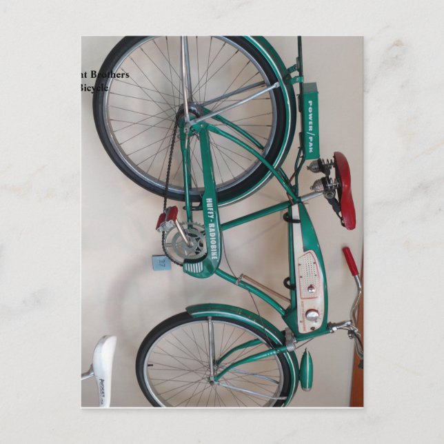 Wright Brothers Bicycle Postkarte (Vorderseite)