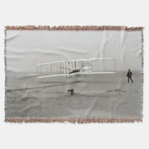 Wright Brothers Flyer Erster Flug Flugverkehr Luft Decke