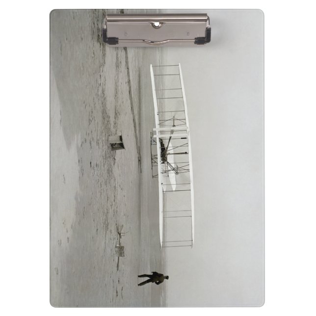 Wright Brothers Flyer First Flugzeug Flight Aviati Klemmbrett (Vorderseite)