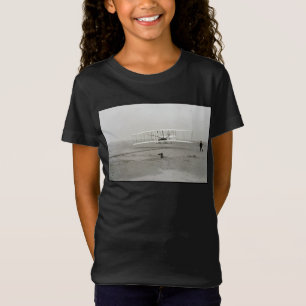 Wright Brothers Flyer First Flugzeug Flight Aviati T-Shirt