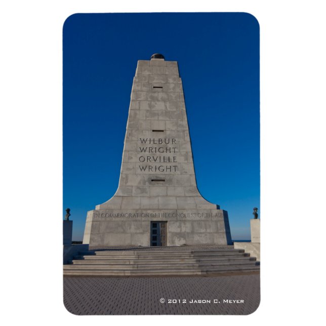 Wright Brothers Memorial Magnet (Vertikal)