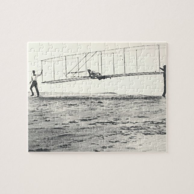 Wright-Brüder-Gleitertest (Horizontal)
