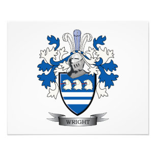 Wright-Wappen Fotodruck