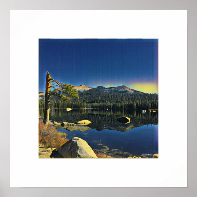 Wrights Lake Poster (Vorne)