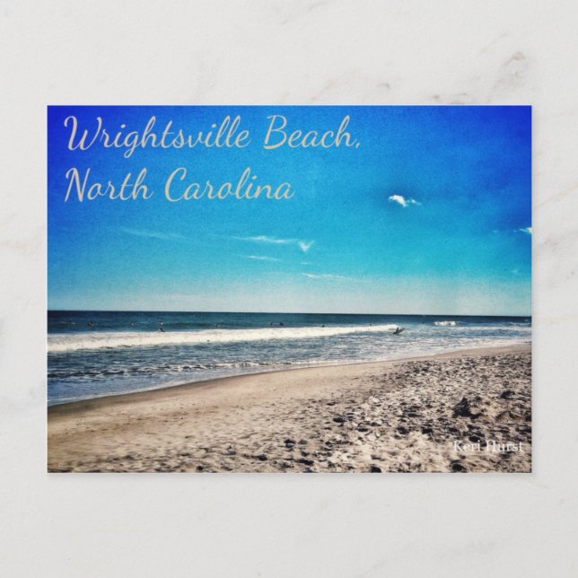 Wrightsville Beach, carte postale NC (Devant)