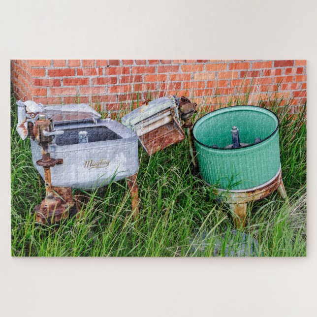 Wringer Washer und Wäschetrockner - 1014 Stück (Horizontal)