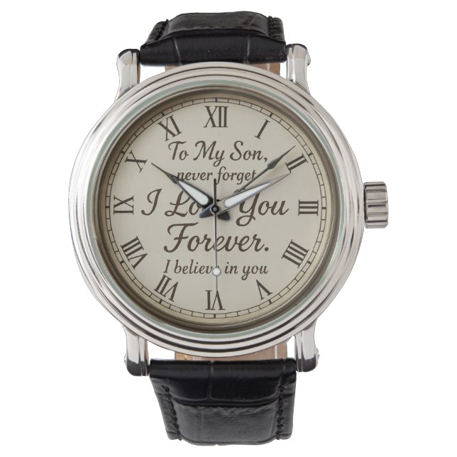 Wrist Watch To my Son Armbanduhr (Vorderseite)
