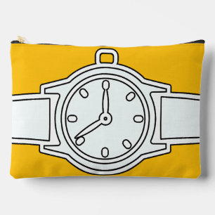 Wristwatch Yellow Zubehörtasche