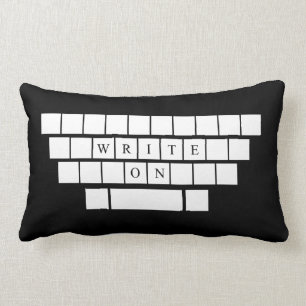 Write On - Pillow - Geschenke für angehende Schrif Lendenkissen