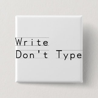 Write schreiben nicht button