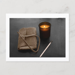 Write to Dream by Approachable Wolf J. H. Thornton Postkarte