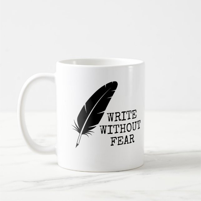 Write Without Fear Edit Without Mercy Writers Kaffeetasse (Links)
