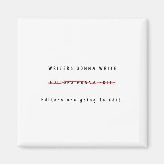 Writer/Editor-Magnet Magnet (Vorne)