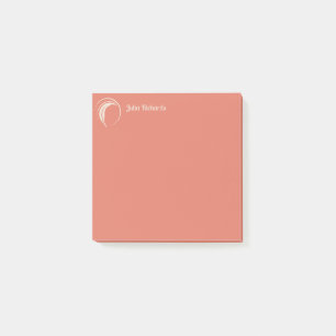 Writer Peach Sangria Post-it Klebezettel