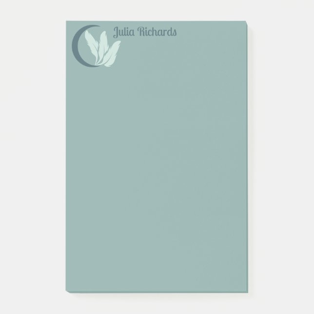 Writer Terrarium Dreams Post-it Klebezettel (Vorderseite)