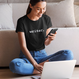 Writer Women's T - Shirt Black