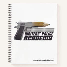 Writers' Police Academy Spiral Notebook  Notizbuch