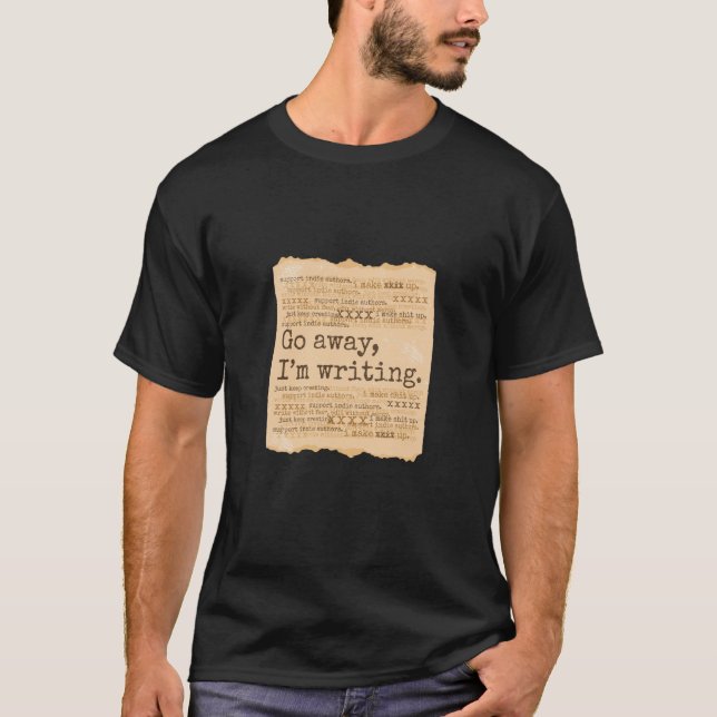 Writers Quotes Writing T-Shirt (Vorderseite)