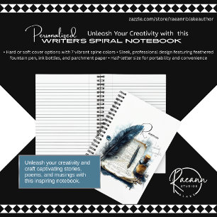 Writers Spiral Notebook Notizbuch