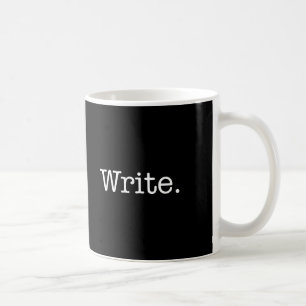 Writers Tasse Schreiben Schwarz