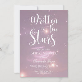 Written in the Stars Bridal Shower  Einladung
