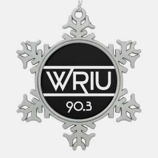 WRIU Schneeflocke-Verzierung Schneeflocken Zinn-Ornament