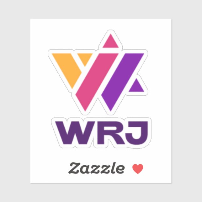 WRJ Laptop Sticker (Blatt)