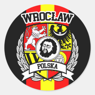 Wrocław Runder Aufkleber