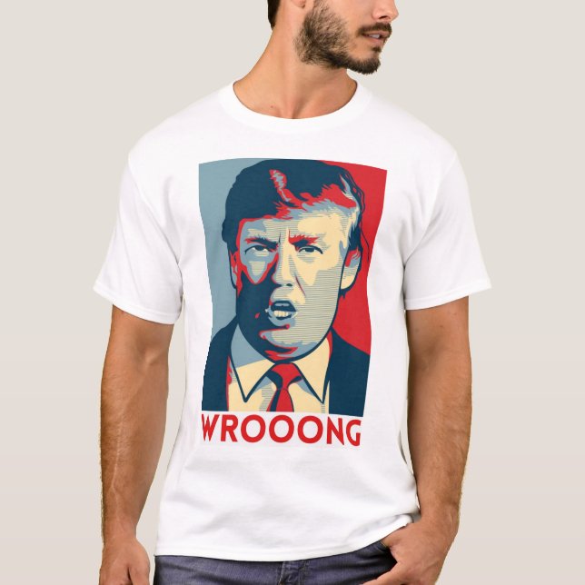 Wrooong T-Shirt (Vorderseite)