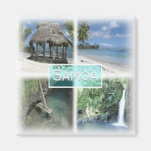 WS0013 Ozeanien, Samoa, Kühlschrank Magnet