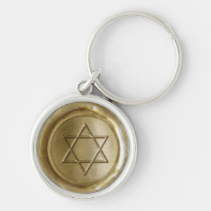 WSM - Gold - Star of David - Schlüsselanhänger