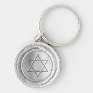 WSM - Silver - Star of David - Schlüsselanhänger