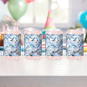 Wssbx ' Blue Ice Trinkbehälter Set Dosenglas