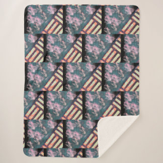 WSSBX - PINK TILE Sherpa Blanket Sherpadecke