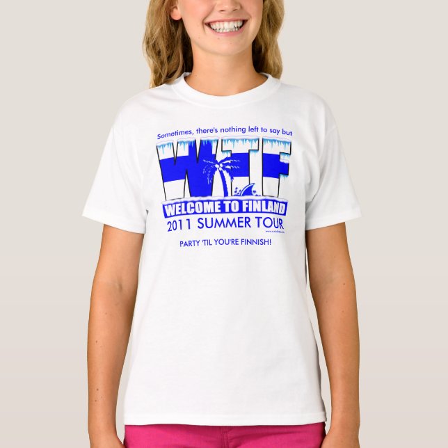 WTF 2011 (Entwurf auf Front) T-Shirt (Vorderseite)