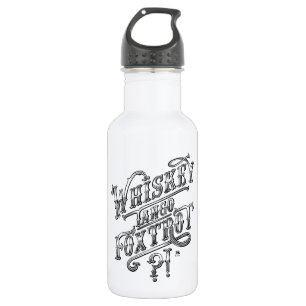 WTF lustiges Vintages Trinkflasche
