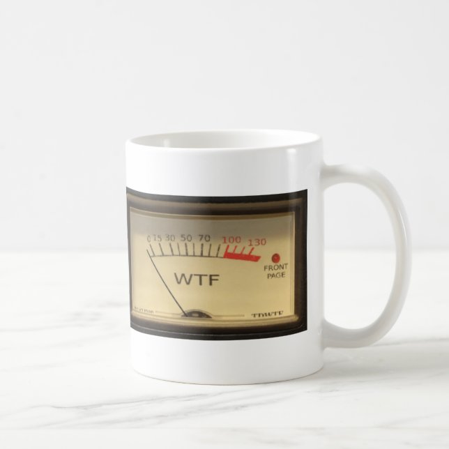 WTF Meter-Tasse Kaffeetasse (Rechts)