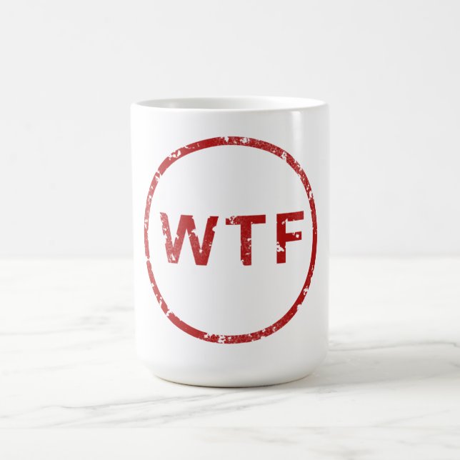 WTF Mug Verwandlungstasse (Zentrum)