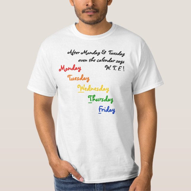 WTF T-Shirt (Vorderseite)