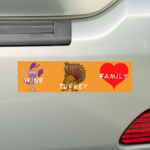 WTF Wein Türkei Familie Thunder_Cove Autoaufkleber