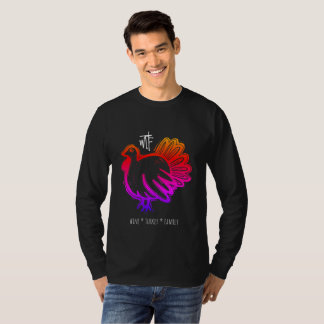 WTF Wine Turkey Familienrainbow T-Shirt