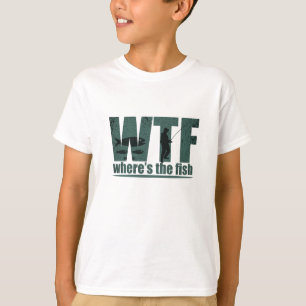 WTF, wo der Fisch lustig ist T-Shirt