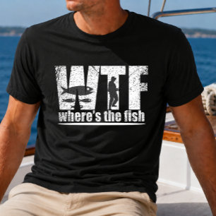 WTF, wo der Fisch lustig ist T-Shirt