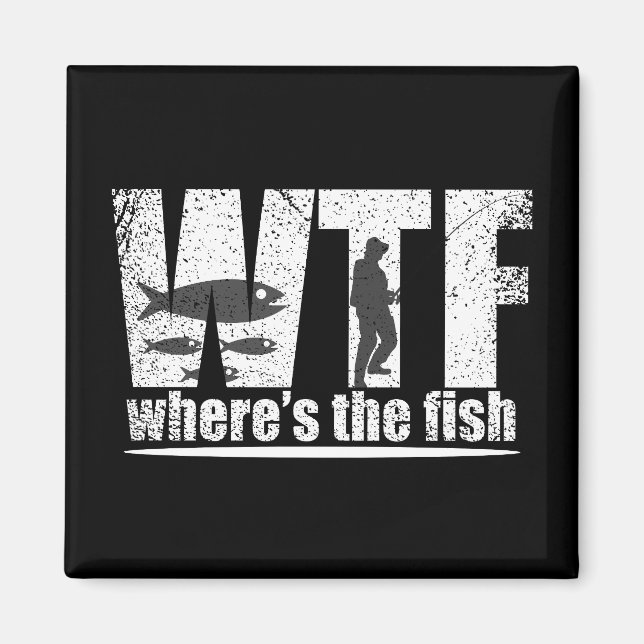 WTF, wo die Fisch-lustigen Fangquoten sind Magnet (Vorne)