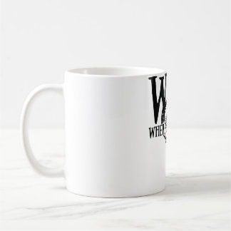 WTF Wo ist das Fisch Geschenk Funny Fishing Zitat Kaffeetasse